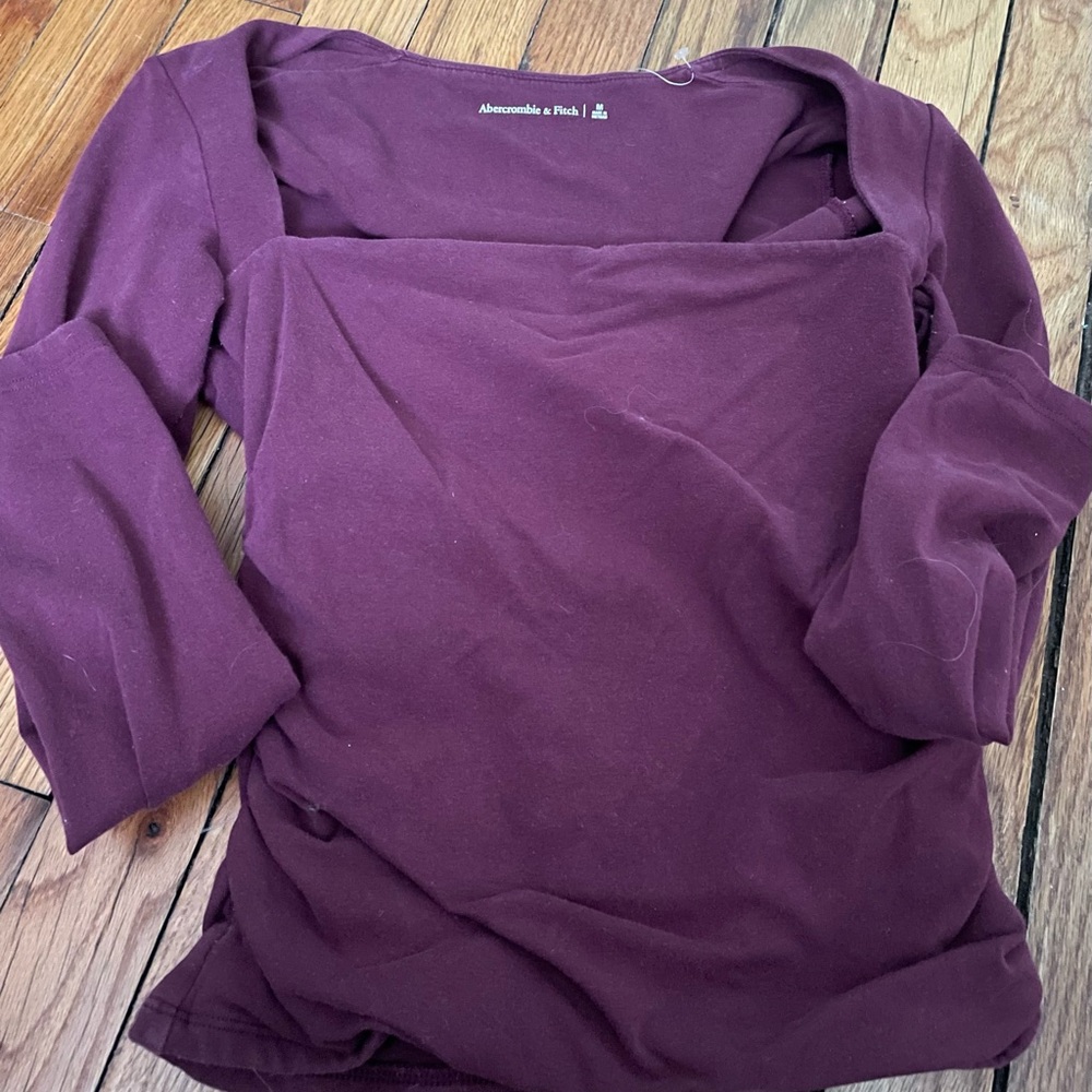 Abercrombie & Fitch Maroon Top